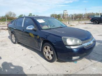  Salvage Chevrolet Malibu