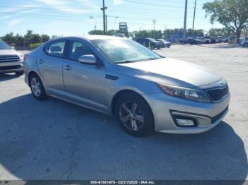  Salvage Kia Optima