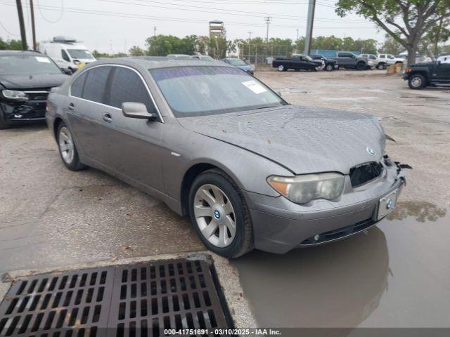  Salvage BMW 7 Series