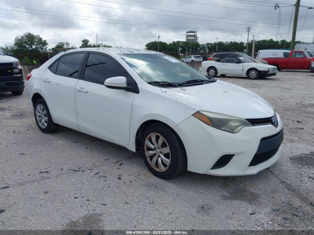  Salvage Toyota Corolla