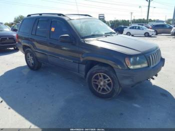  Salvage Jeep Grand Cherokee