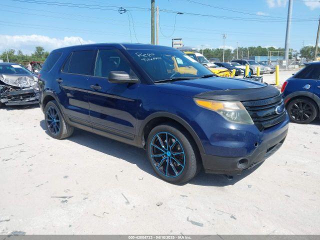  Salvage Ford Utility Police Intercepto