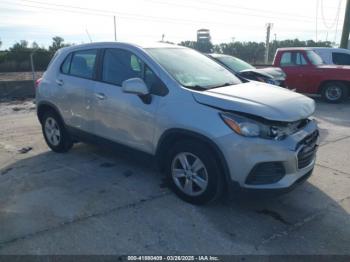  Salvage Chevrolet Trax