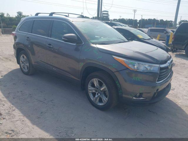  Salvage Toyota Highlander