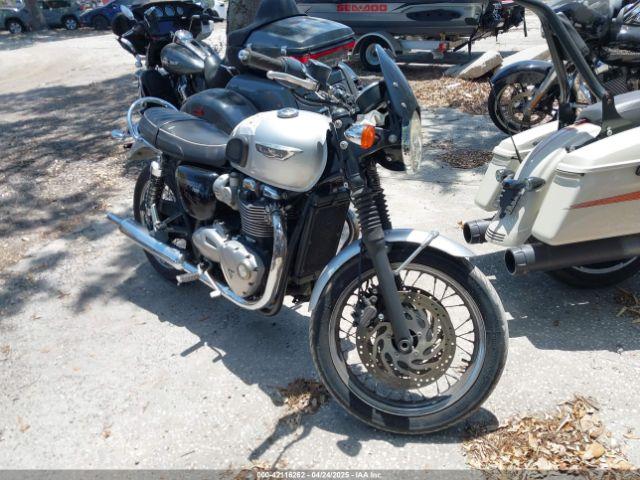  Salvage Triumph Motorcycle Bonneville