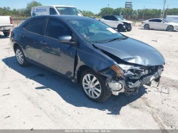  Salvage Toyota Corolla