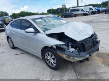  Salvage Hyundai ELANTRA