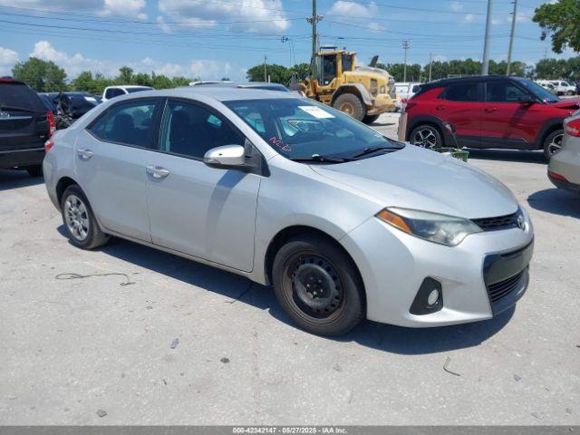  Salvage Toyota Corolla