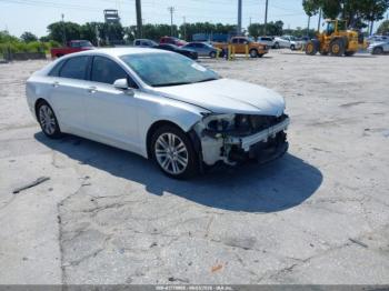  Salvage Lincoln MKZ
