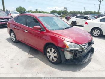  Salvage Nissan Sentra