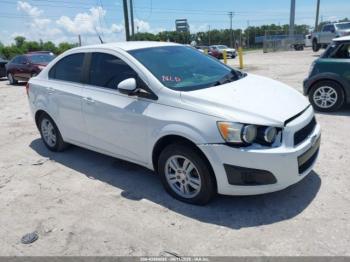  Salvage Chevrolet Sonic