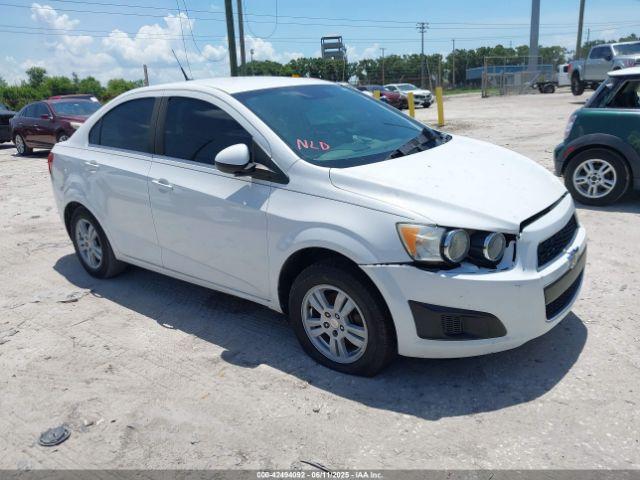  Salvage Chevrolet Sonic