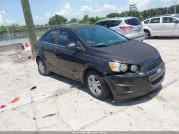  Salvage Chevrolet Sonic