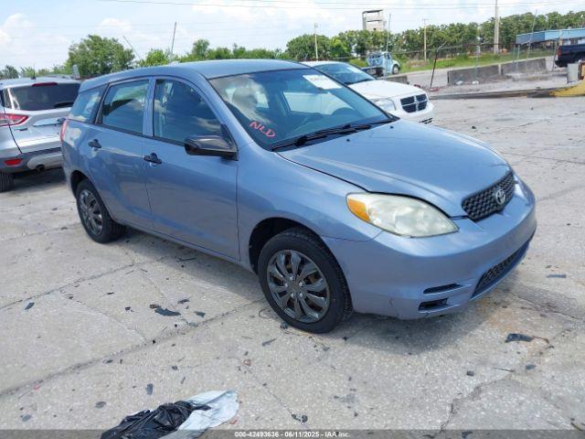  Salvage Toyota Matrix