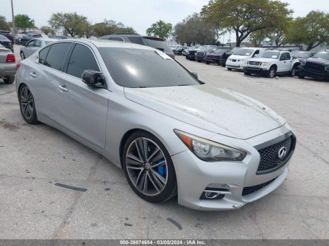  Salvage INFINITI Q50