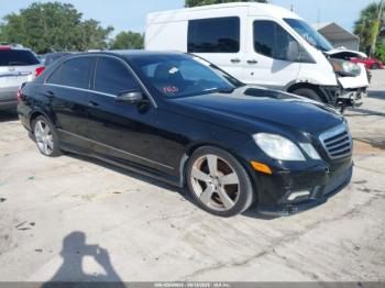  Salvage Mercedes-Benz E-Class