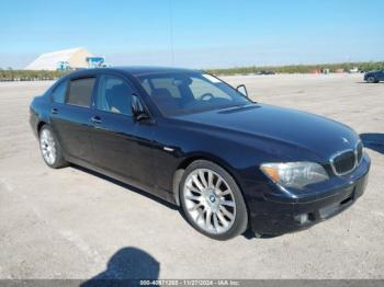  Salvage BMW 7 Series