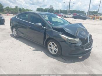  Salvage Chevrolet Cruze