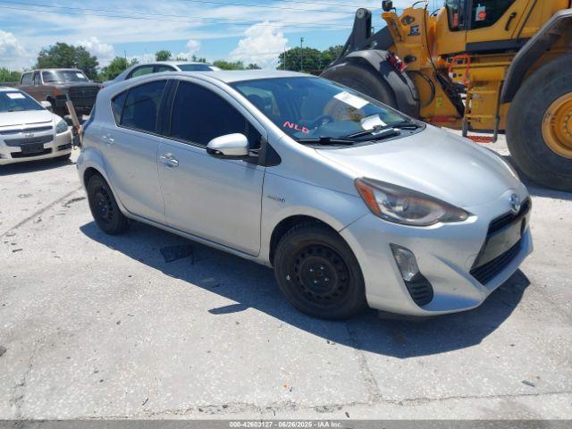  Salvage Toyota Prius c