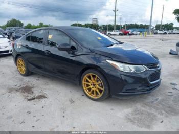  Salvage Chevrolet Cruze