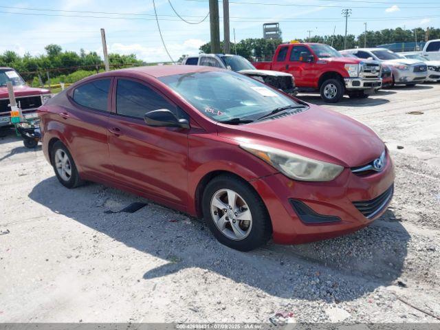  Salvage Hyundai ELANTRA