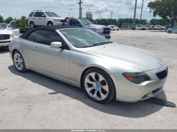  Salvage BMW 6 Series