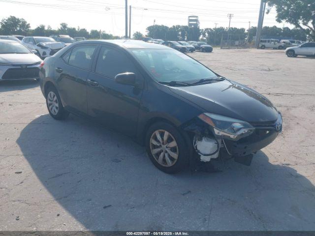  Salvage Toyota Corolla