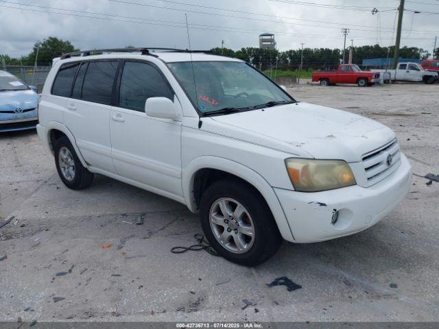 Salvage Toyota Highlander