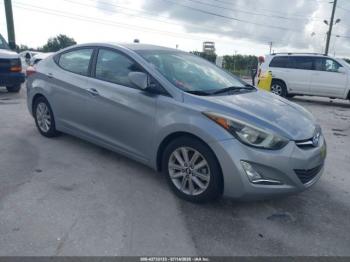  Salvage Hyundai ELANTRA