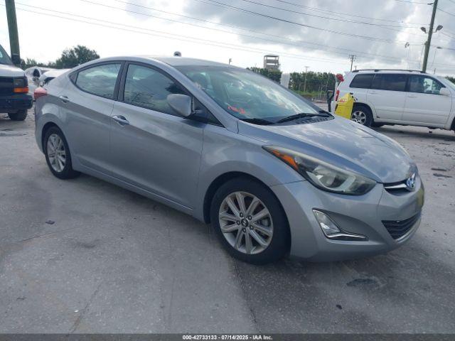  Salvage Hyundai ELANTRA