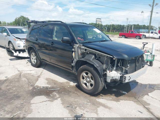  Salvage Toyota Highlander