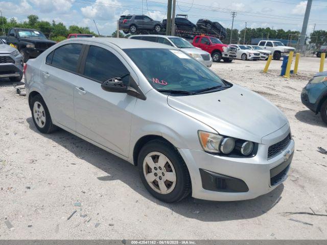  Salvage Chevrolet Sonic