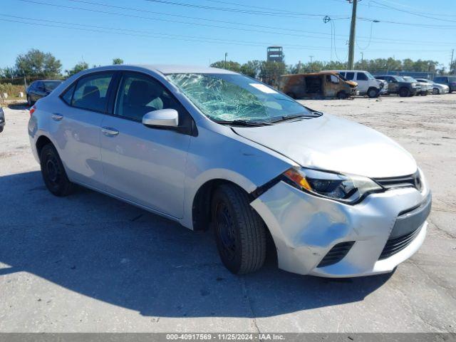  Salvage Toyota Corolla