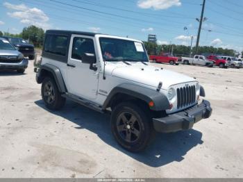  Salvage Jeep Wrangler