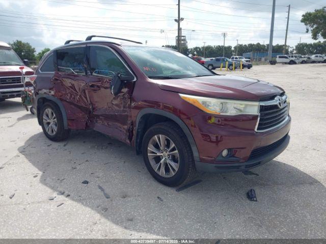  Salvage Toyota Highlander