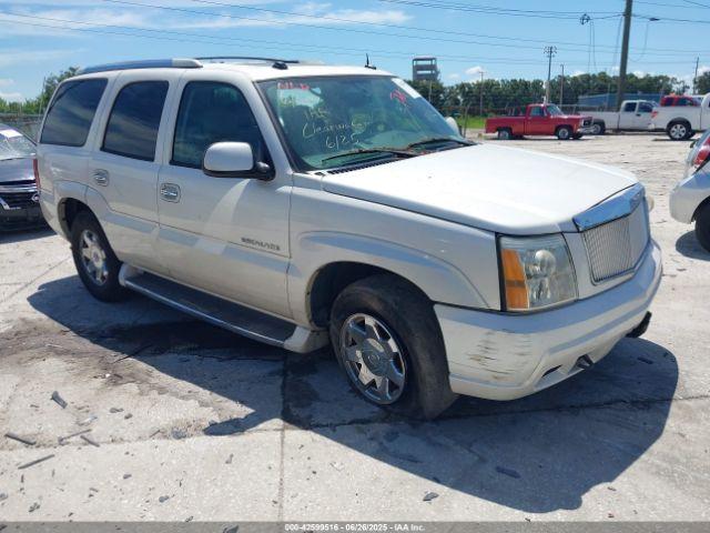  Salvage Cadillac Escalade
