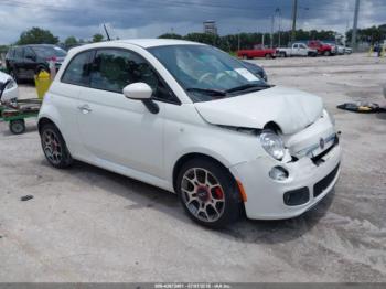  Salvage FIAT 500