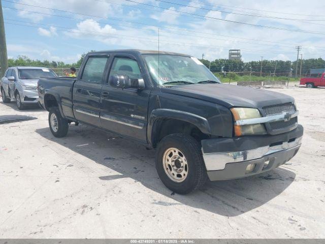  Salvage Chevrolet Silverado 2500