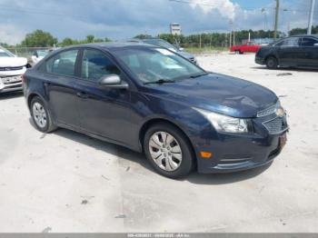  Salvage Chevrolet Cruze