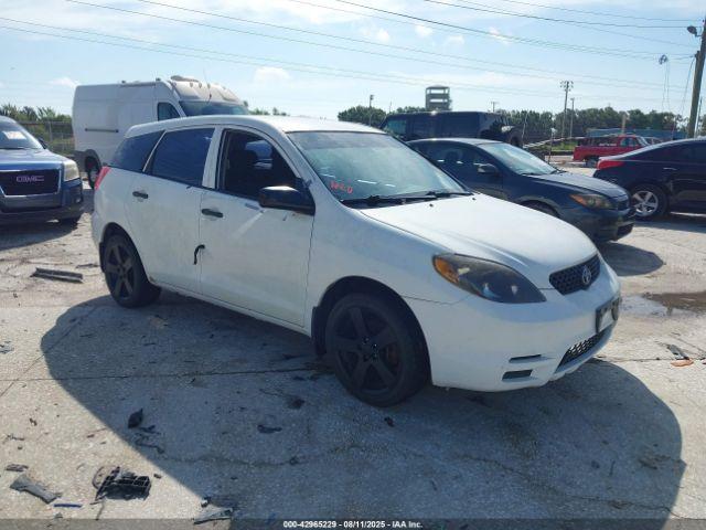  Salvage Toyota Matrix