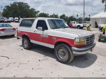  Salvage Ford Bronco