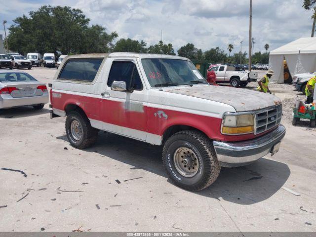  Salvage Ford Bronco