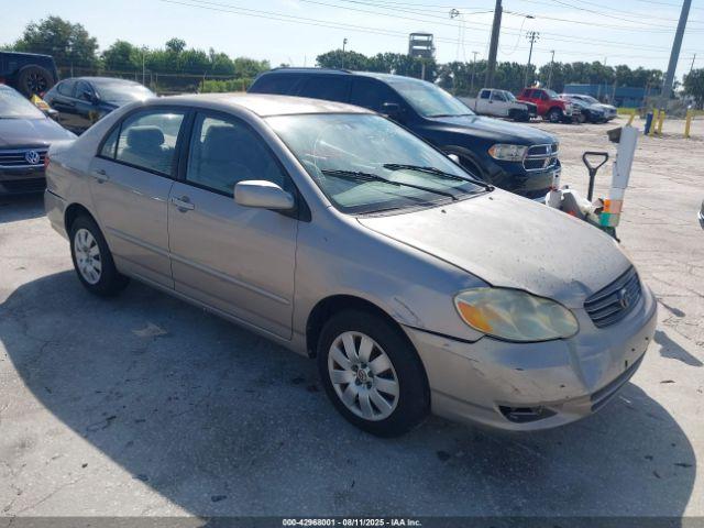  Salvage Toyota Corolla