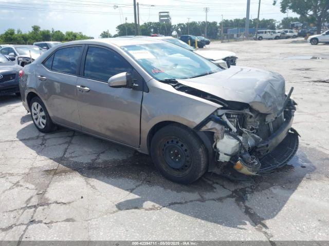  Salvage Toyota Corolla