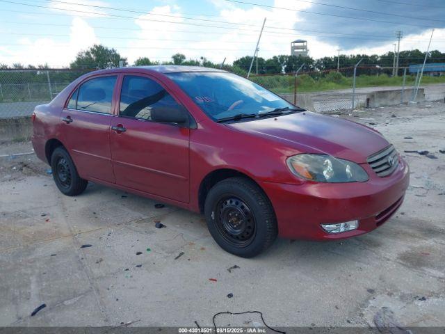  Salvage Toyota Corolla
