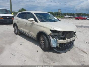 Salvage Lincoln MKX