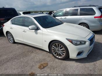  Salvage INFINITI Q50
