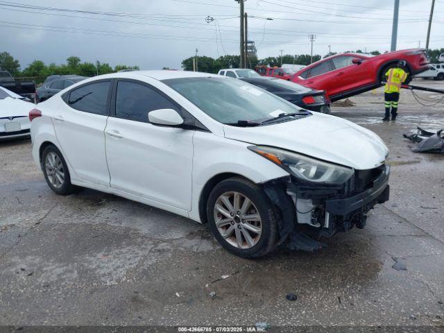  Salvage Hyundai ELANTRA