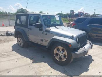  Salvage Jeep Wrangler