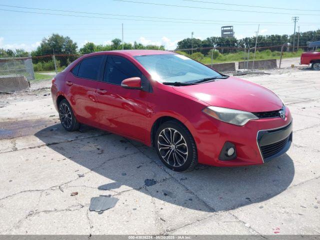  Salvage Toyota Corolla